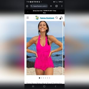 Beachissi XL Tankini super cute great color